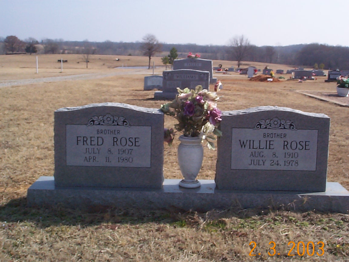 Bokchito Cemetery, Bryan Co. Cemeteries of OK, Gloria B. Mayfield